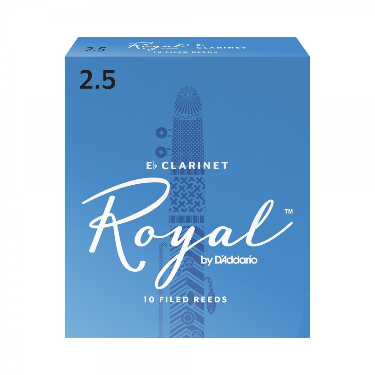 D'Addario Woodwinds Royal RBB1025 Mib Klarnet Kamışı No:2.5