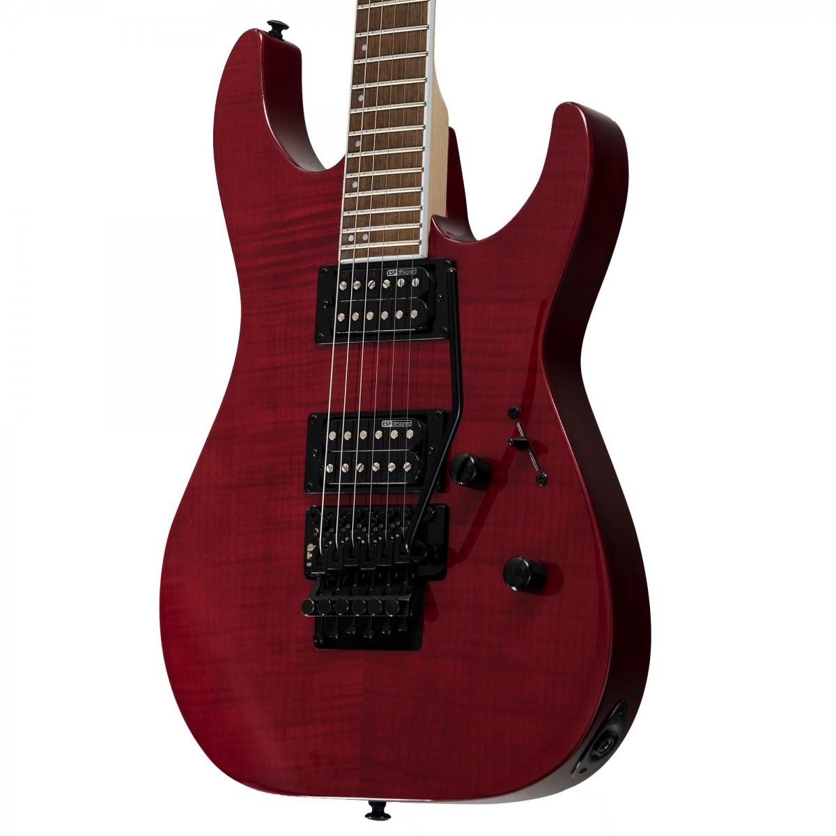 ESP LTD M-200FM See Thru Red Elektro Gitar