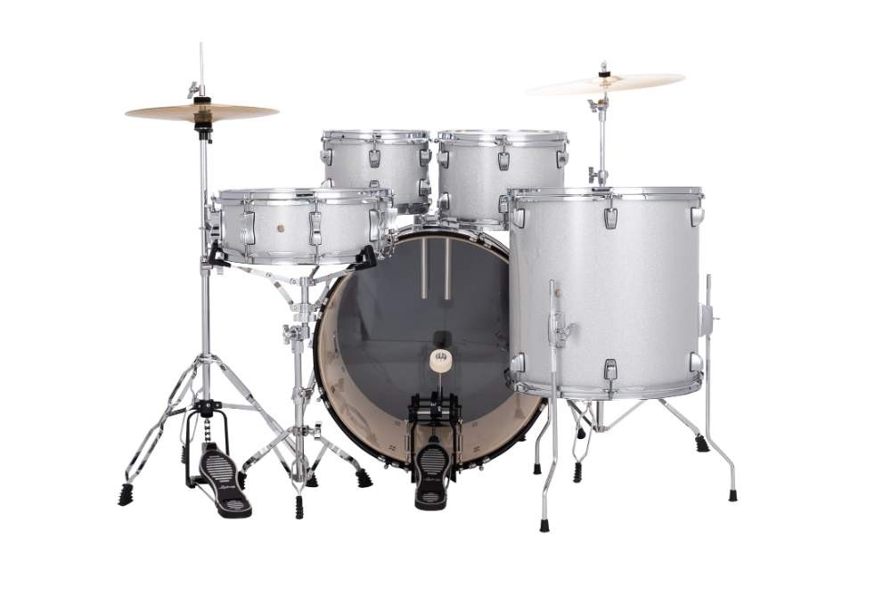 Ludwig Accent Fuse Silver Sparkle Akustik Davul Seti