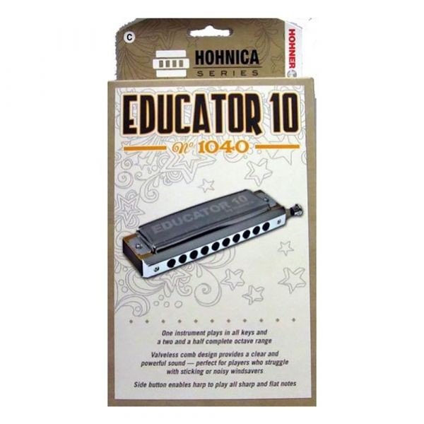 Hohner Educator 10 Kromatik Pompalı Mızıka