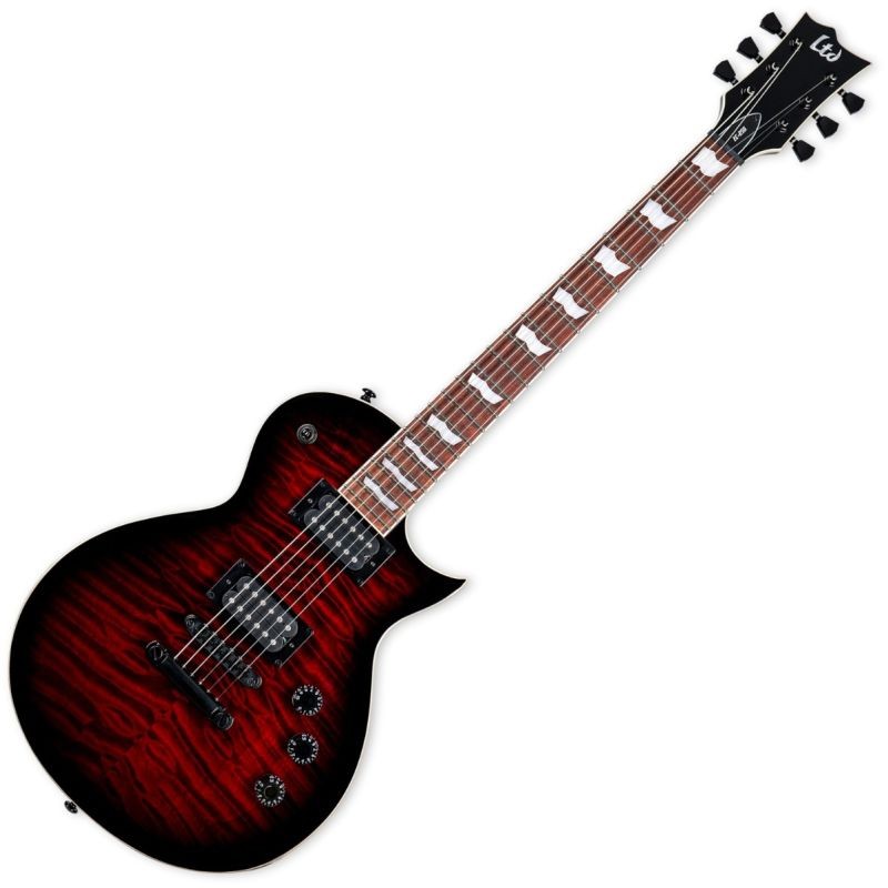 ESP LTD EC-256QM See Thru Black Cherry Sunburst Elektro Gitar