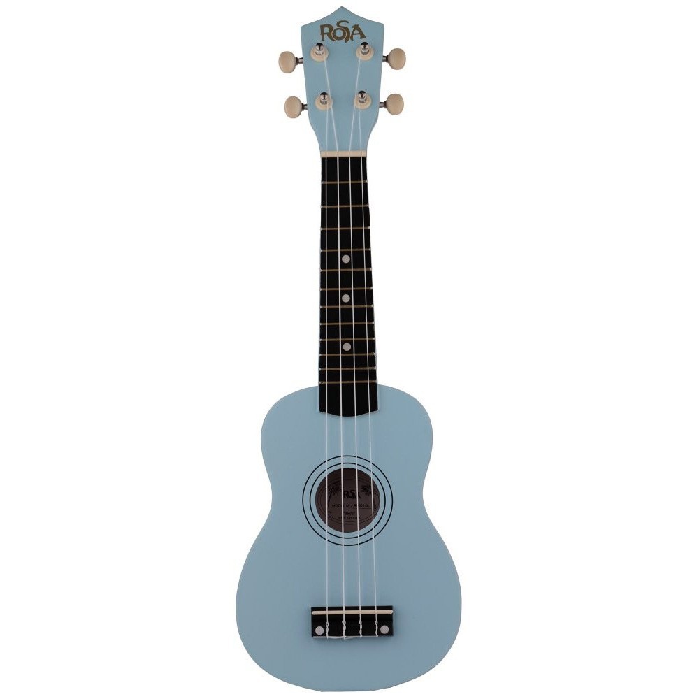 Rosa RU002-BL Soprano Ukulele (Açık Mavi)