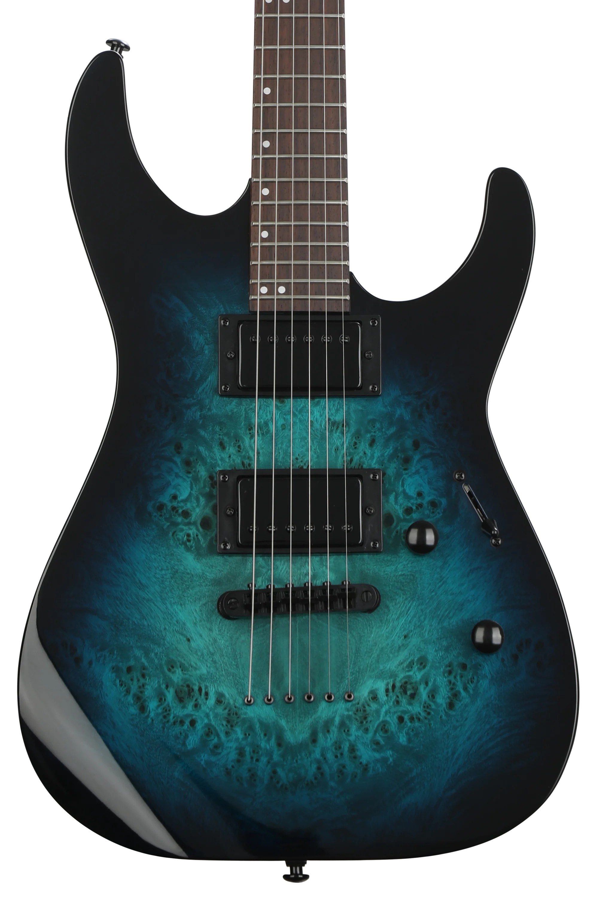 ESP LTD M-200DX NT Blue Burst Elektro Gitar