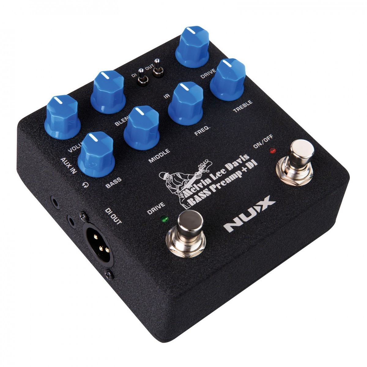 Nux NBP-5 Melvin Lee Davis Signature Bass Preamp + DI Box