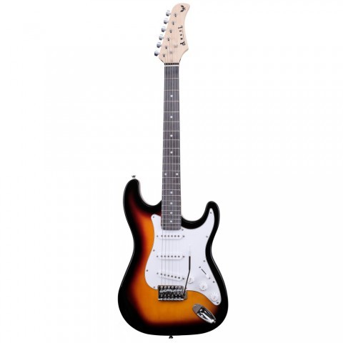 Angel AEG100-SB-PK Elektro Gitar Seti