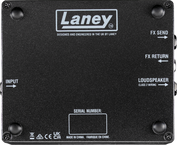 Laney Ironheart IRF-LOUDPEDAL 60W 2 Kanal Amfi Pedalı