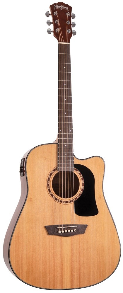 Washburn AD5CE Elektro Akustik Gitar Paketi