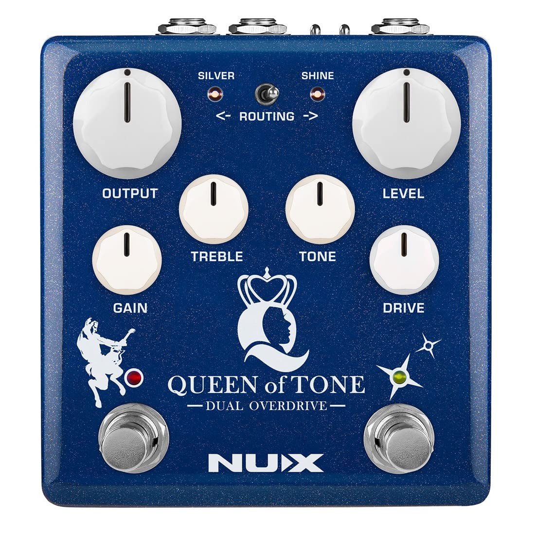 NUX NDO-6 Queen Of Tone Dual Overdrive Pedalı