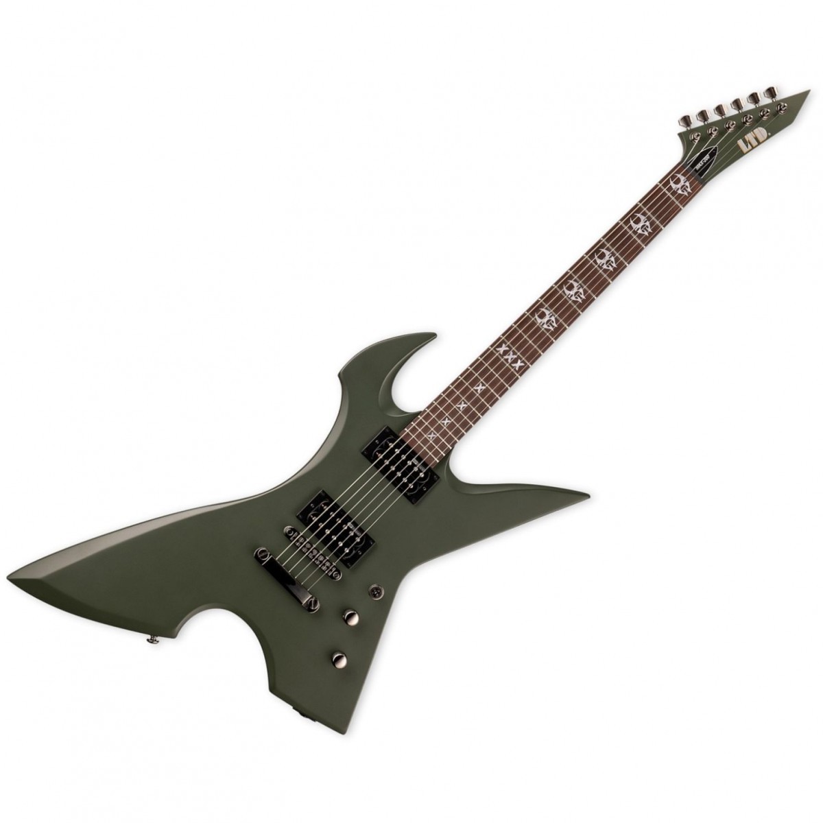 ESP LTD MAX-200-RPR Military Green Satin Elektro Gitar