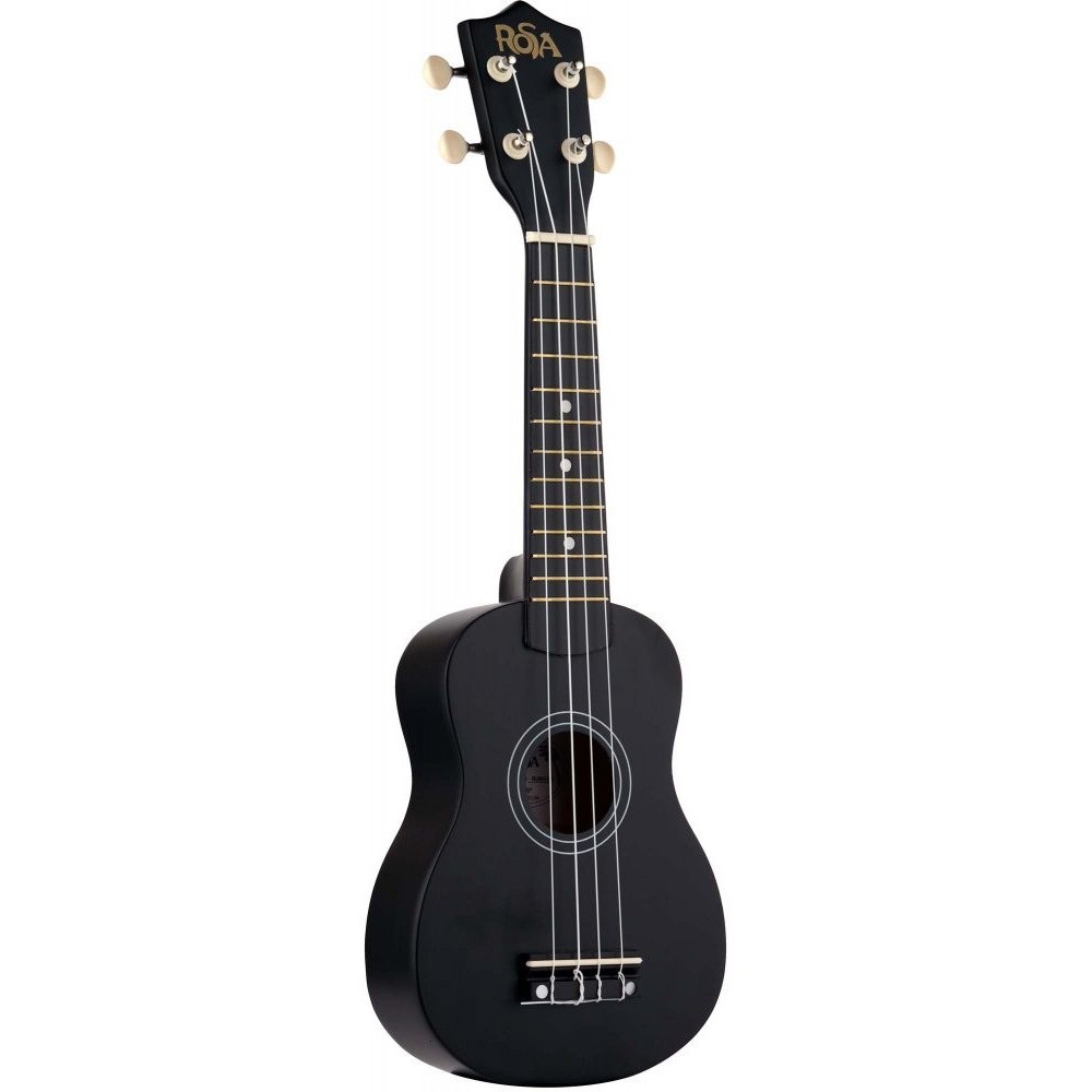 Rosa RU002-BK Soprano Ukulele (Siyah)