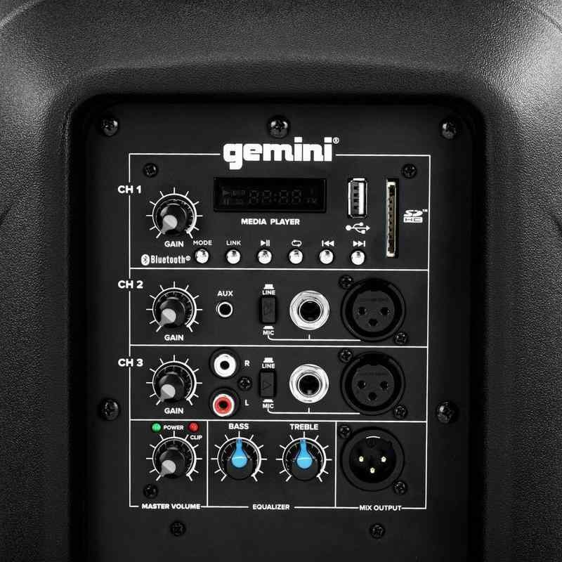 Gemini AS-2110BT 1000 Watt Bluetooth Aktif Hoparlör