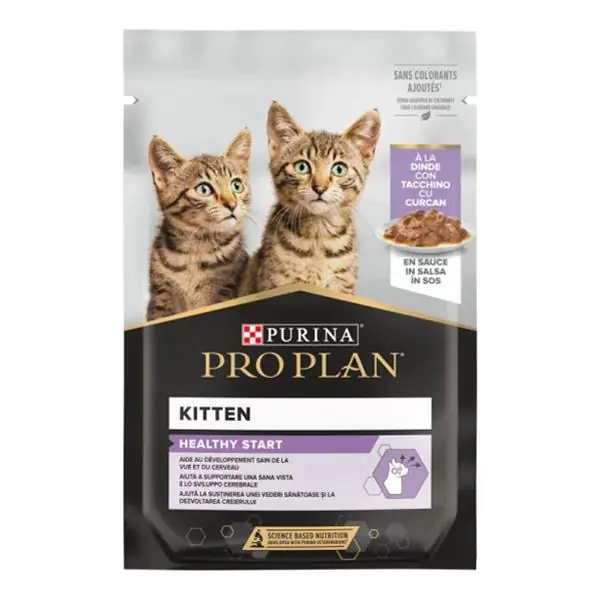 Pro Plan Pouch Hindili Yavru Kedi Konservesi 85gr