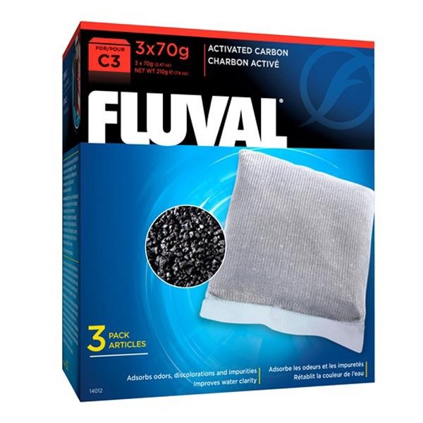 Fluval C3 Filtre Karbonu (3x70 Gr)