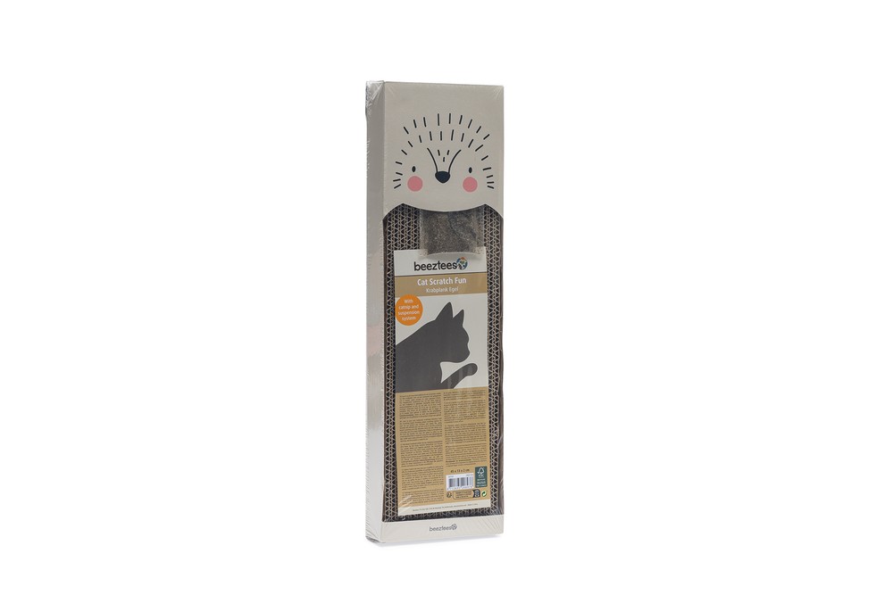 Beeztees Kedi Karton Tırmalama, Bej, 45cm