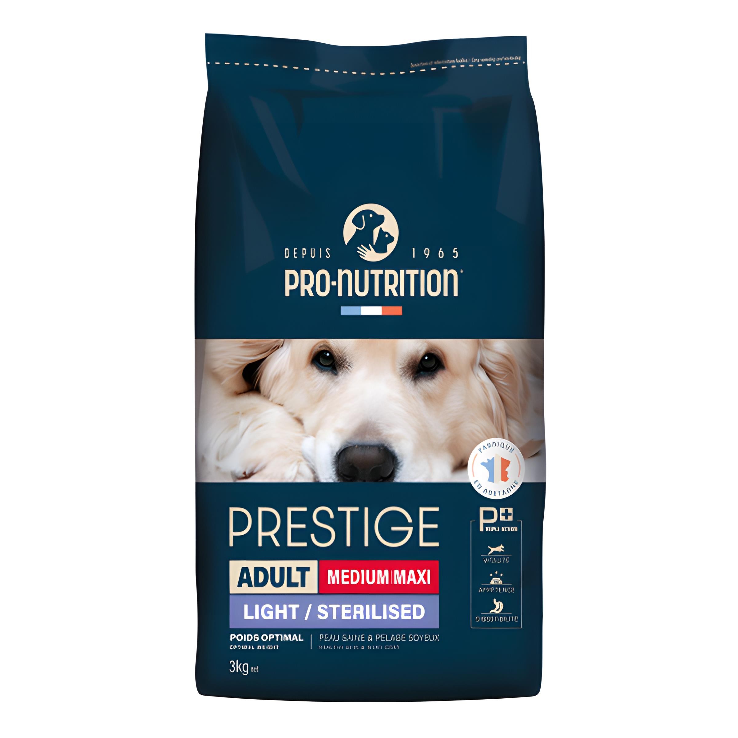Pro Nutrition Prestige Sterilised Orta Irk Yetişkin Köpek Maması 3kg