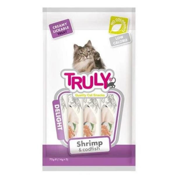 Truly Palamut ve Ton Balıklı Yaş Kedi Maması 5x14gr