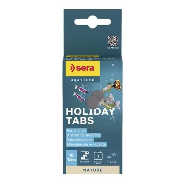 Sera Holiday 10pcs Tablet Tatil Yemi
