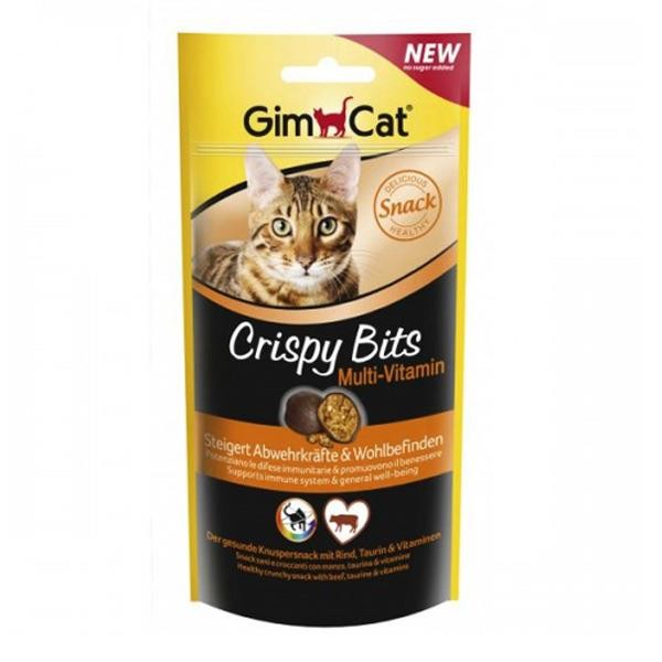 Gimcat Crispy Bits Bağışıklık Destekleyen Kedi Ödülü 40 gr