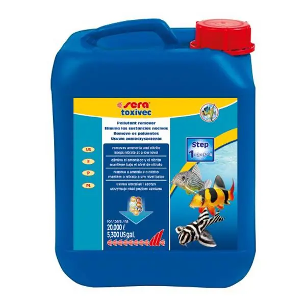 Sera Toxivec ML 5000 - Detossificante Acquario Per Cloro E Ammoniaca - Foto 5