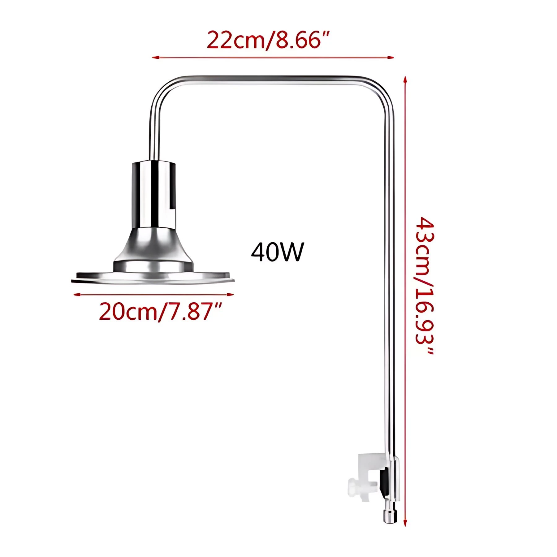 Xinma X-Led Akvaryum Aydınlatması 40W