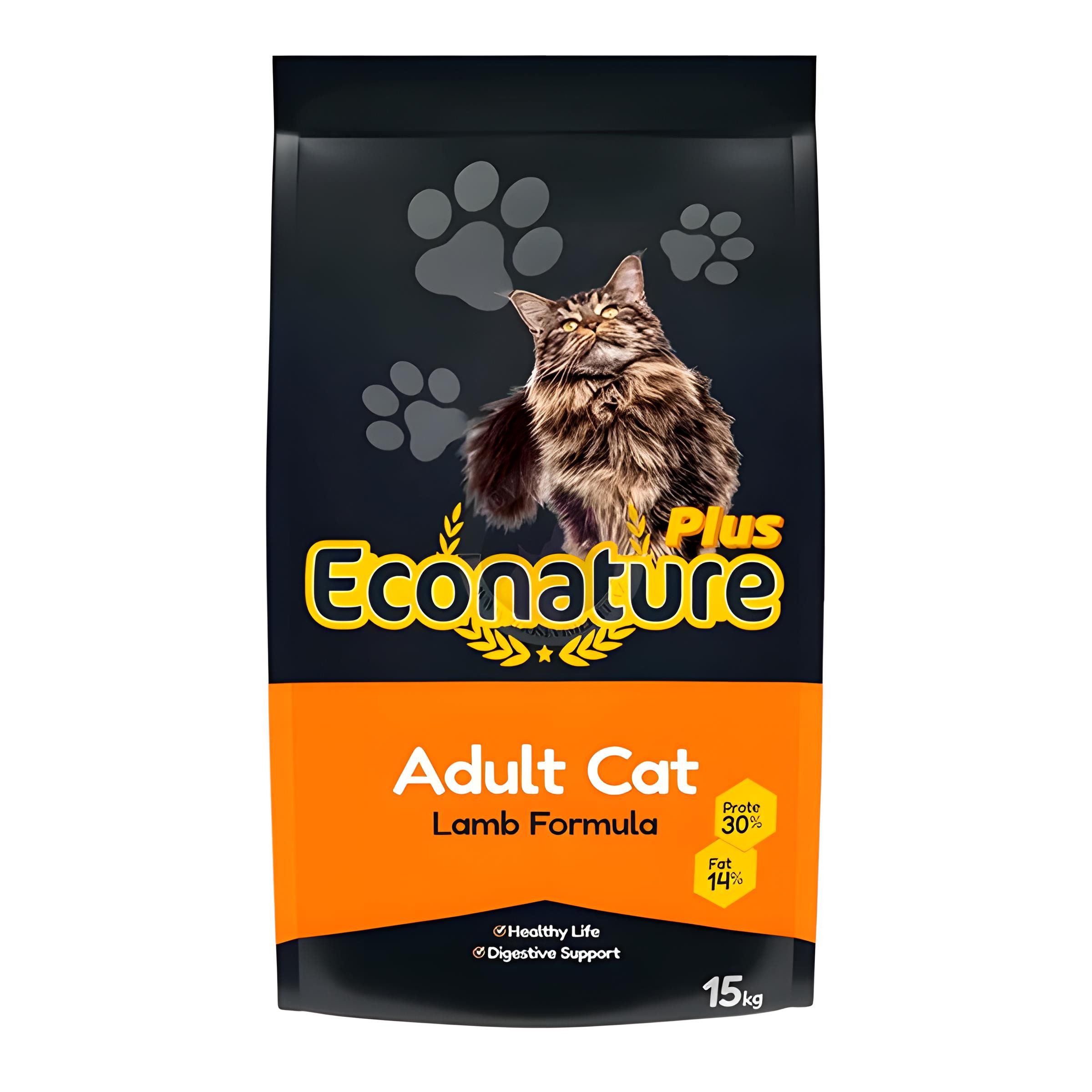 Econature Plus Kuzulu Yetişkin Kedi Maması 15Kg
