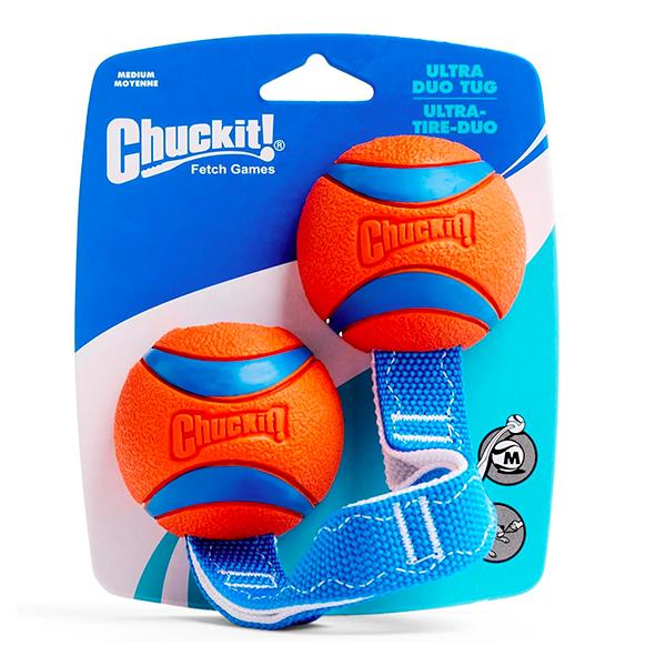 Chuckit Ultra Duo Tug Köpek Çekiştirme Oyun Topu Orta Boy 2li