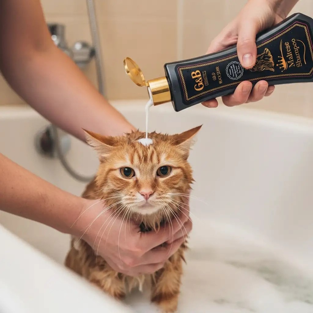 Gold And Black Kir ve Yağ Arındırıcı Kedi Köpek Şampuanı 370ml