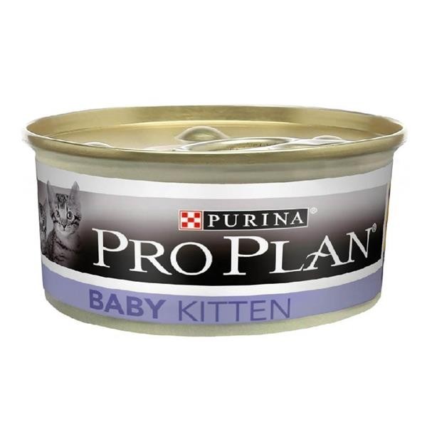 Pro Plan Baby Kitten Tavuklu Yavru Kedi Konservesi 85gr 24lü