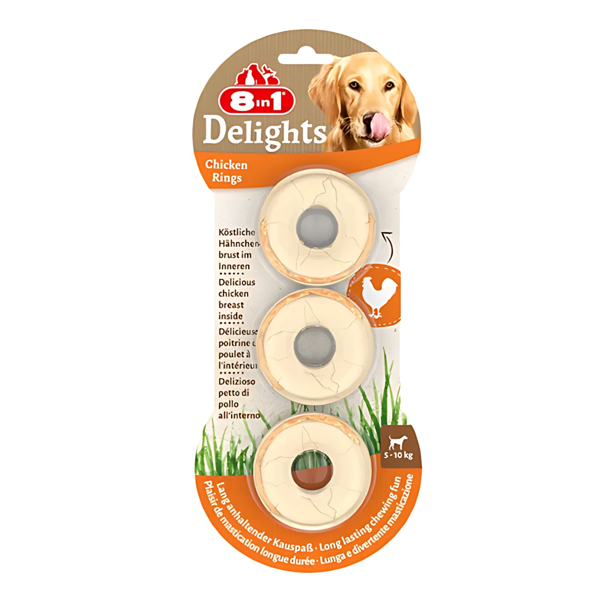 8in1 Delight Rings Köpek Ödülü