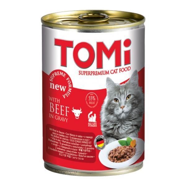 Tomi Karışık Yetişkin Kedi Konservesi 400gr 12li