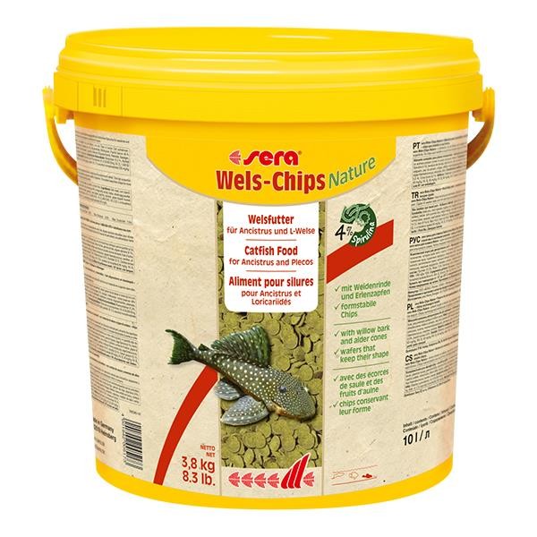 Sera Wels-Chips Nature 10Lt 3,8Kg