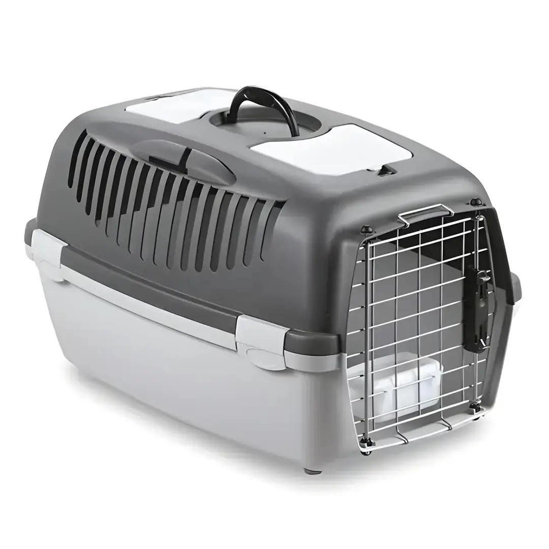 Stefanplast Gulliver 3 Delux Kedi Köpek Taşıma Çantası 61x40x38cm Gri