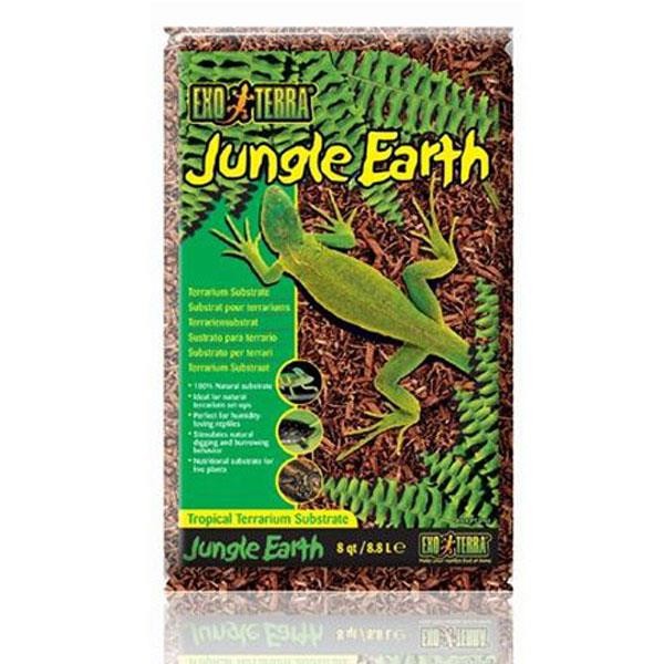 Exo Terra Jungle Earth 8 Quart Sürüngen Toprağı