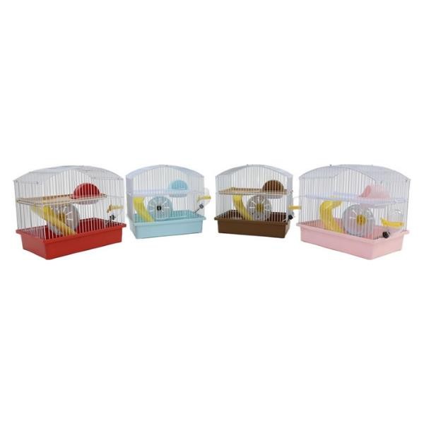 Dayang Oval Çatı Renkli Hamster Kafesi 27x20,5x25cm