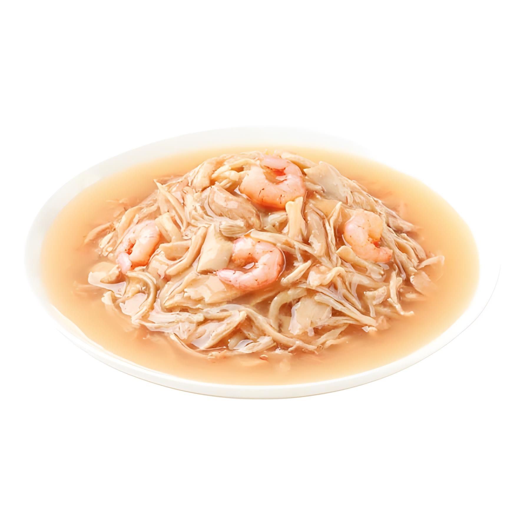 Wanpy Pouch Ton Balıklı ve Karidesli Yaş Kedi Maması 70gr
