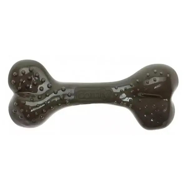 Aquael Ecomfy Dental Olive Kemik Şekilli Nane Aromalı Köpek Oyuncağı 12.5 Cm
