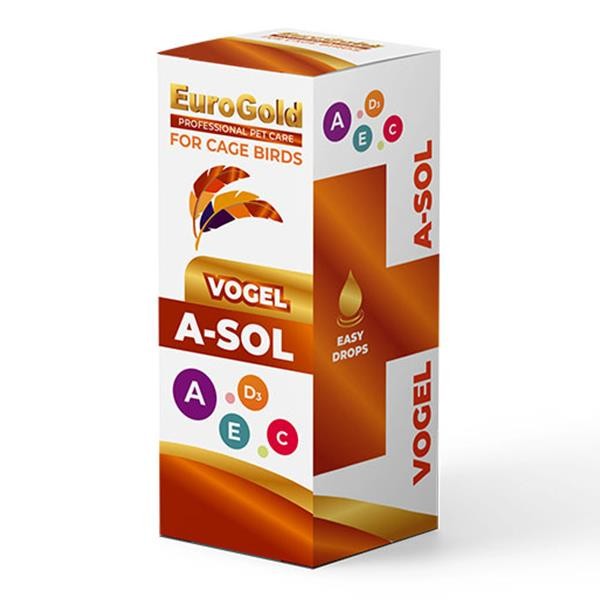 Eurogold Vogel A-Sol Kuşlar İçin Bağışıklık Güçlendirici Damla 50ml