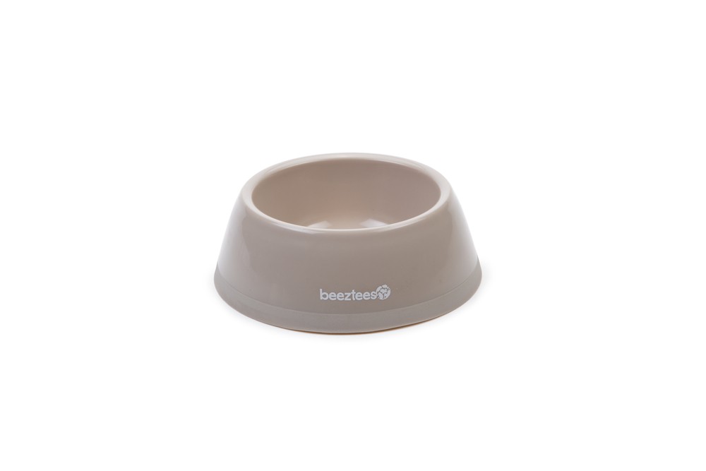 Beeztees Köpek Mama Su Kabı, Plastik, Bej, 300ml
