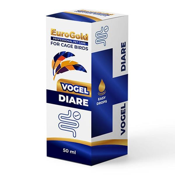 Eurogold Vogel Diare Kuşlar İçin Sindirim Sistemi Destekleyici Damla 50ml