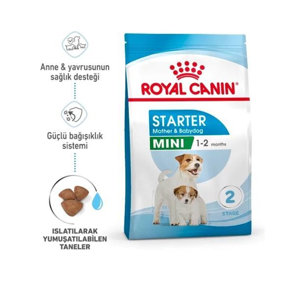 Royal Canin Mini Starter Mother&Babydog Küçük Irk Yavru Köpek Maması 4Kg