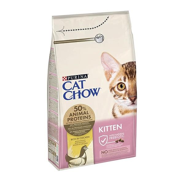 Cat Chow Kitten Tavuklu Yavru Kedi Maması 1,5 Kg