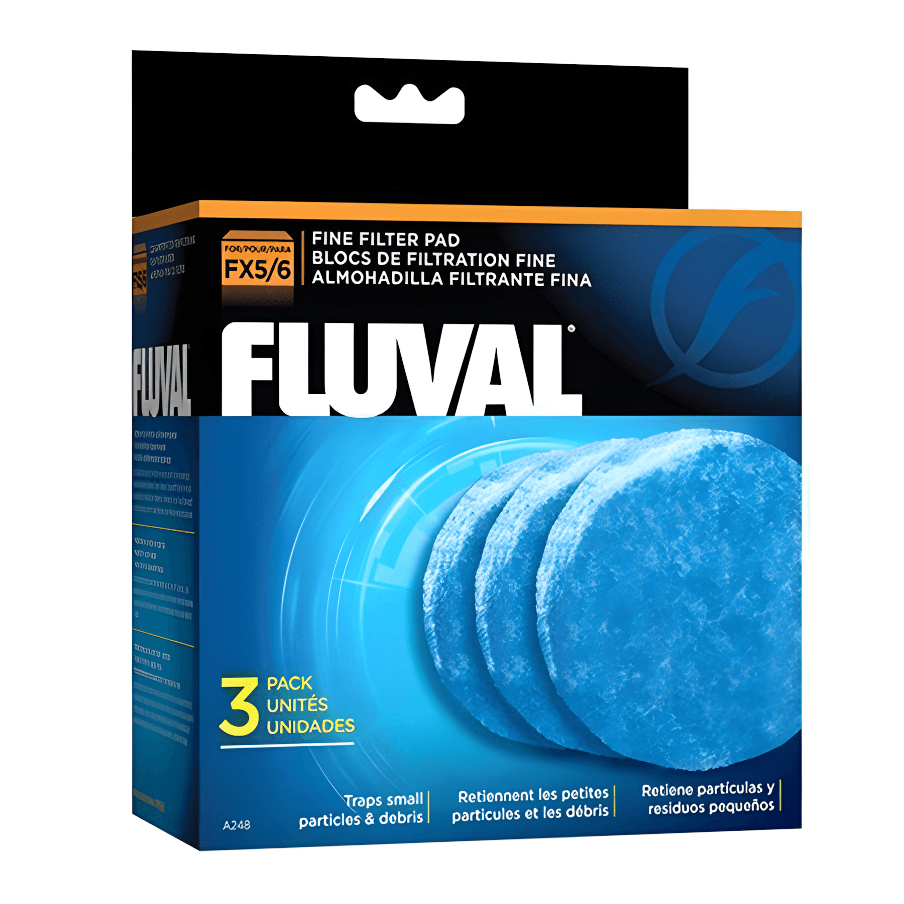 Fluval FX4/FX5/FX6 Filtre Keçesi 3lü Paket