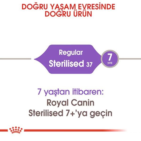 Royal Canin Sterilised 37 Kısırlaştırılmış Kedi Maması 10 Kg