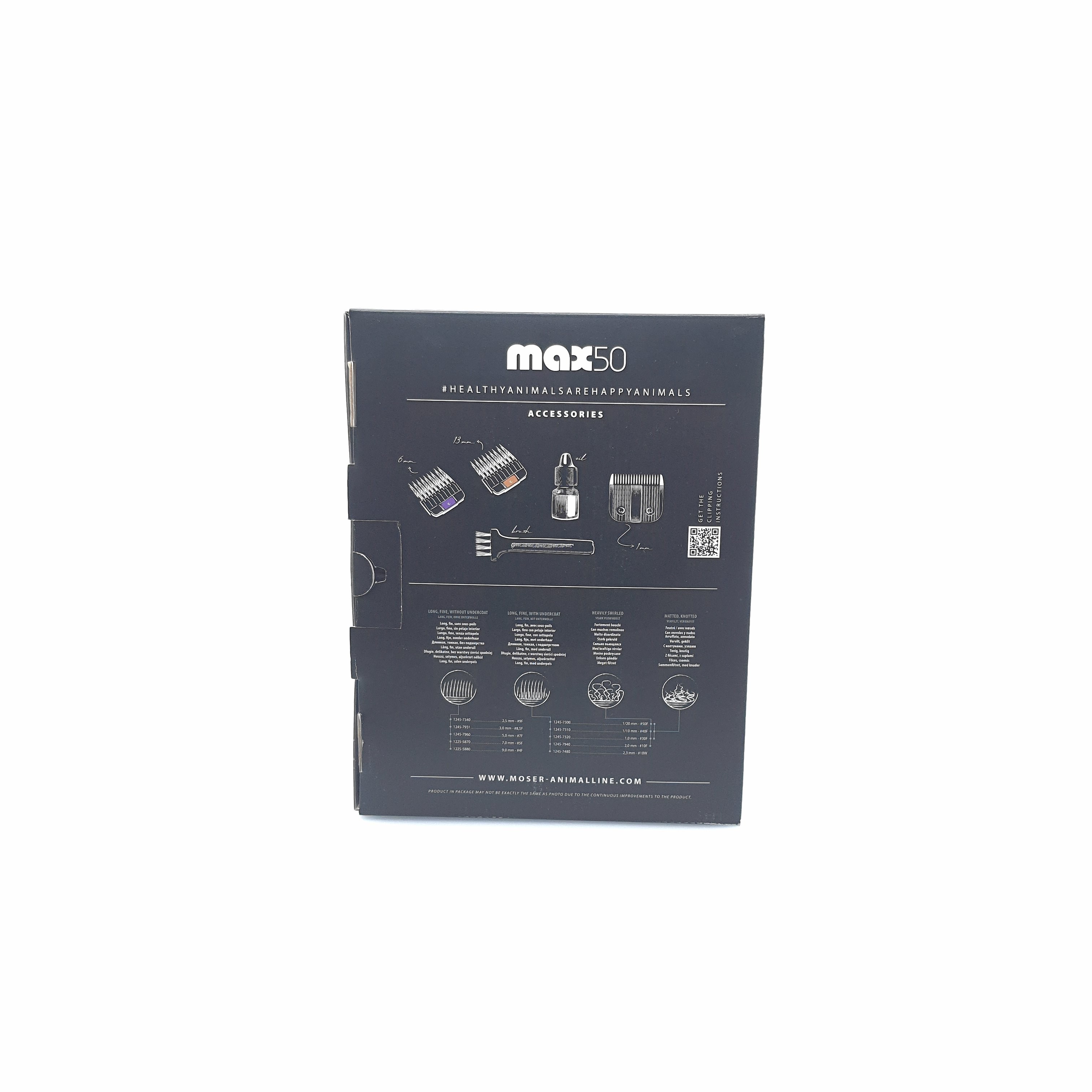 Moser Max 50 Black
