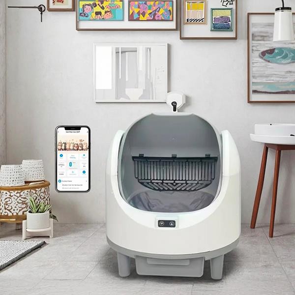 Electron ICB018 Otomatik Akıllı Kedi Tuvaleti