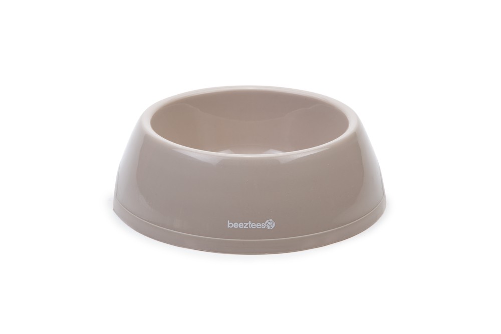 Beeztees Köpek Mama Su Kabı, Plastik, Bej, 1,25L