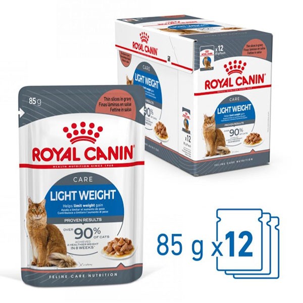 Royal Canin Care Light Weight Diyet Yaş Kedi Maması 85gr 12 Adet