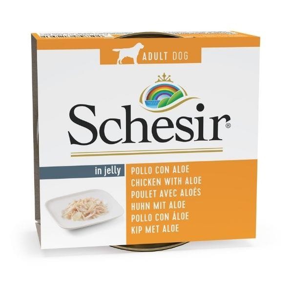 Schesir Tavuklu ve Aloe Veralı Köpek Konservesi 150gr