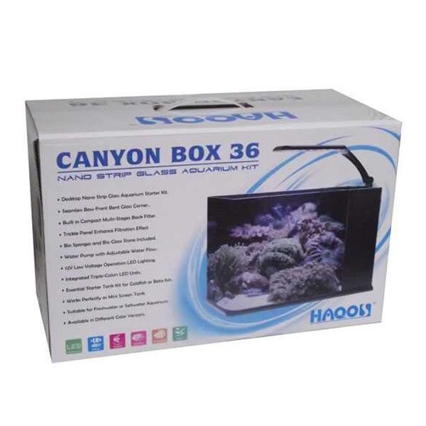 Haqos Canyon Box 36 Nano Akvaryum Kit 14 Lt Beyaz
