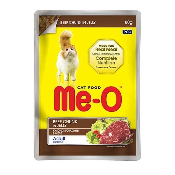 Me-O Pouch Dana Etli Kedi Maması 80gr 12li